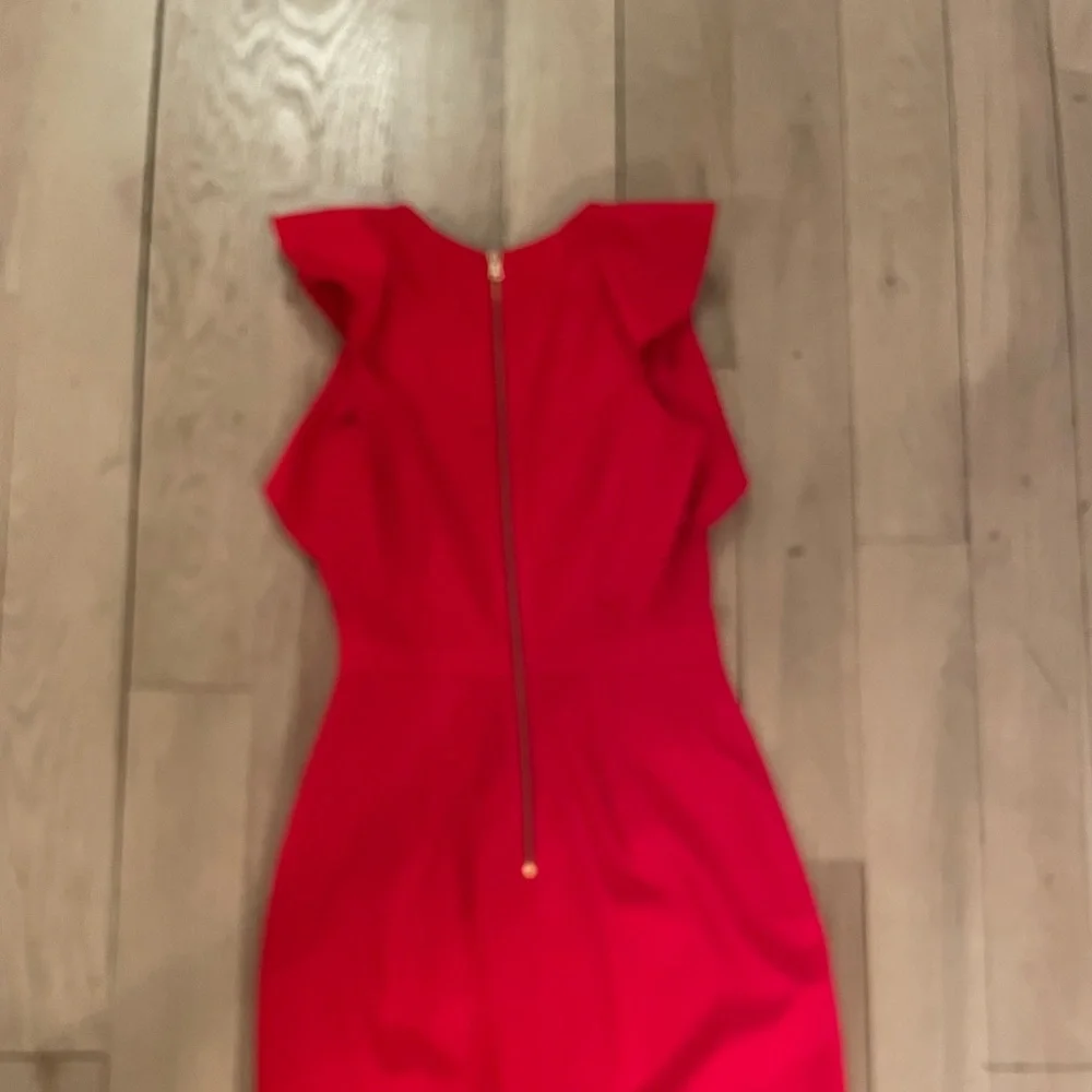 J Crew Ruffle Shoulder Dress - Picture 2 of 4
